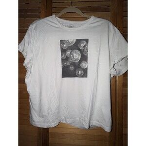 Abercrombie & Fitch Short-Sleeve Disco Ball Graphic Skimming T-shirt XL